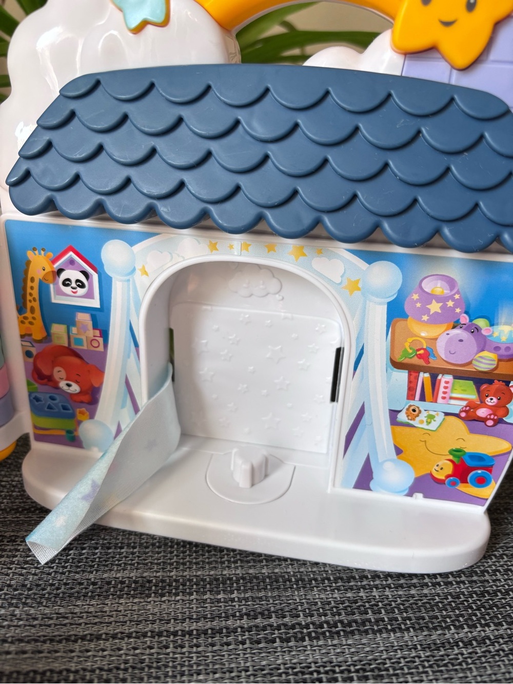 Fisher-Price Little People Playful Peek-A-Boo House Toy - Blue, Purple, Yellow - Picture 8 of 13